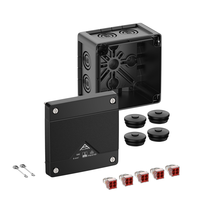 Skrzynka rozgałęźna - Abox Pro 040-4²/sw