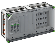 Obudowy szynowe zespolone - GST 401 KN-400
